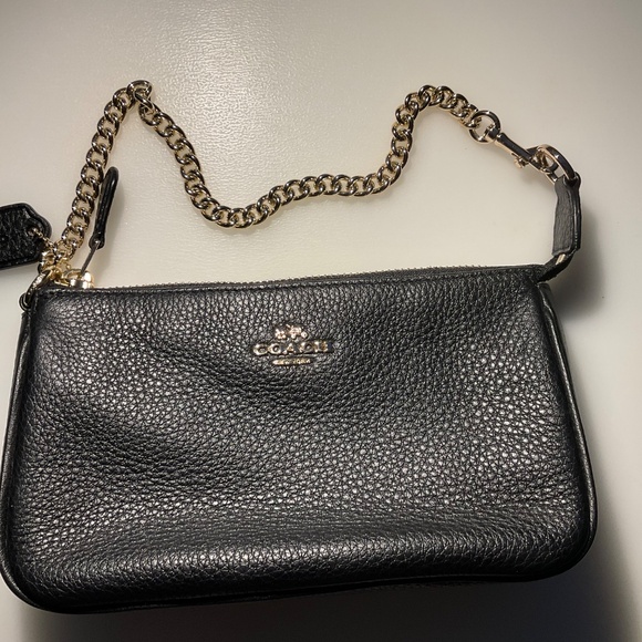 Coach leather black /gold Nolita 19 new with no tags - Picture 12 of 14